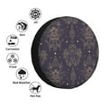 thumbnail image 4 of Pofeuu Golden Bumblebee Print Spare Tire Wheel Cover for Car Truck SUV Camper Universal Fit Spare Tire Cover RV Spare Tire Covers-17 inch, 4 of 6