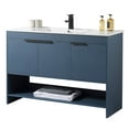 thumbnail image 6 of Fine Fixtures Phoenix 24 in. W x 18.5 in. D x 33.5 in. H Bathroom Vanity in Rustic White with White Ceramic Sink (Full Assembly Required), 6 of 6