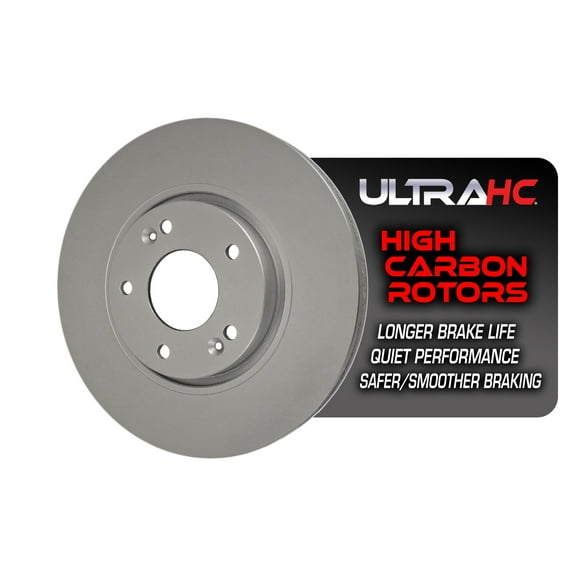 UltraHC Coated High Carbon Brake Rotor, Front UR003068, Hyundai Sonata 2015-2006