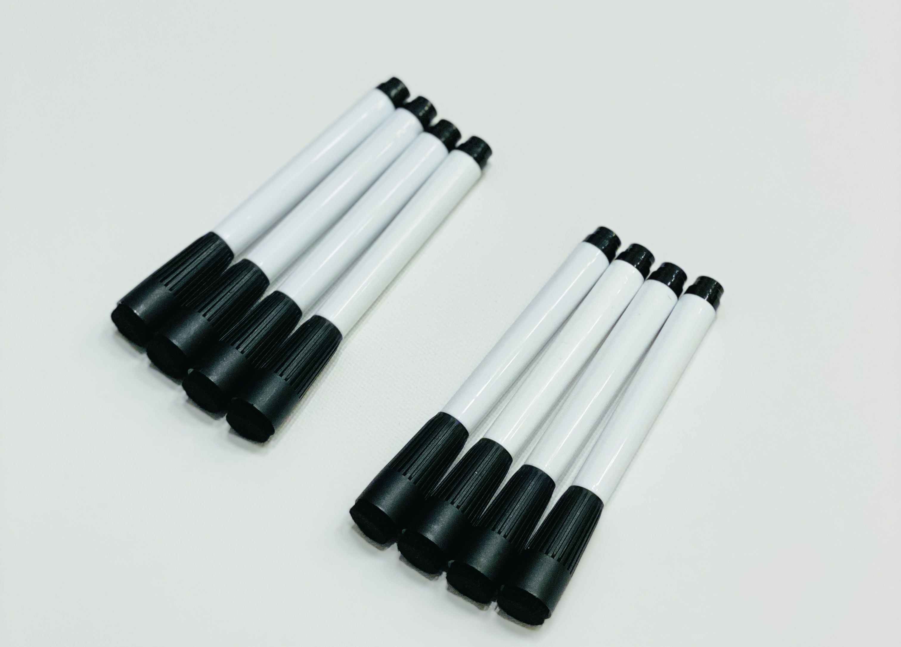 Latitude 27 Dry Erase Marker with Eraser Cap - Medium Bullet Tip - Low Odor Black Ink - 8 Count