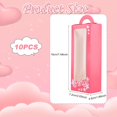 thumbnail image 2 of ERDS-10 Pcs Boîtes à Cadeaux pour Filles Roses, Boîtes à Bonbons pour Poupées Roses Sacs à Friandises pour Filles Fournitures de Fête d'Anniversaire pour Filles Femmes, 2 of 4