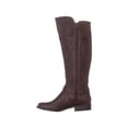 thumbnail image 3 of Womens G By Guess Harson5 Wide Calf Knee High Boots, Dark Brown, 3 of 5