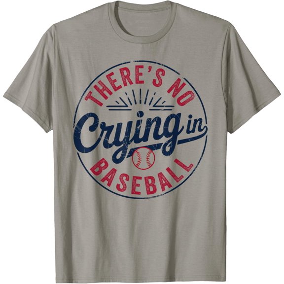 Baseball Mom No Crying in Baseball Game Day T Shirt All Size S-5XL