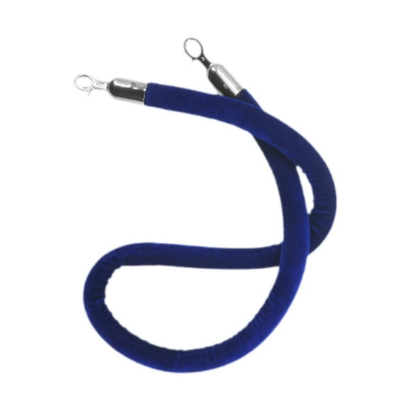 yotijay 150cm Velvet Stanchion Rope Lightweight Stylish Post Rope for Grand Openings Hook