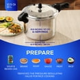thumbnail image 2 of Universal (10.5 Quart / 10 Liter) Olla De Presion, Aluminum Pressure Pot with 6 Safety Systems, 11-Serving Stovetop Cooker, Pressure Cooker Made in Colombia, 25-Year Warranty, 2 of 6
