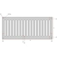 thumbnail image 5 of AMS Fireplace | Fire Pit Enclosure Vent | 321 High Gauge Stainless Steel |  Grade | Safe Ventilation | Strong, Durable, Easy Install (12x6 Inch - Set of 1, Stainless Steel), 5 of 5