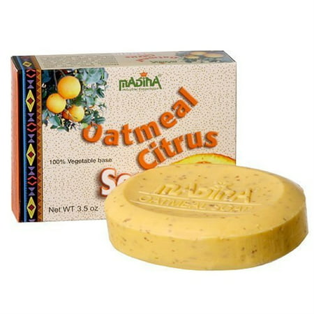 madina oatmeal citrus soap 3.5ozx6 best price