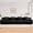 Black, variant on Aukfa Cloud Sectional Sofa Deep Seat 3 Seat L-shape Modular Boneless Couch for Living Room, 2 Pillows, Teddy Fleece, Black