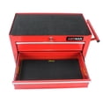 thumbnail image 5 of 5-Drawer Rolling Tool Chest on Wheels, 24-inch Tool Storage Cabinet with Locking System for Garage Workshop Warehouse Repair Shop, Red, 5 of 7