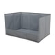 thumbnail image 1 of Bandeja para orinar para perros con protección contra salpicaduras, impermeable, de malla, plegable, para interiores Gris S, 1 of 9