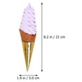 Artificial Ice Cream Cone Fake Ice Cream Model Simulation Dessert Faux