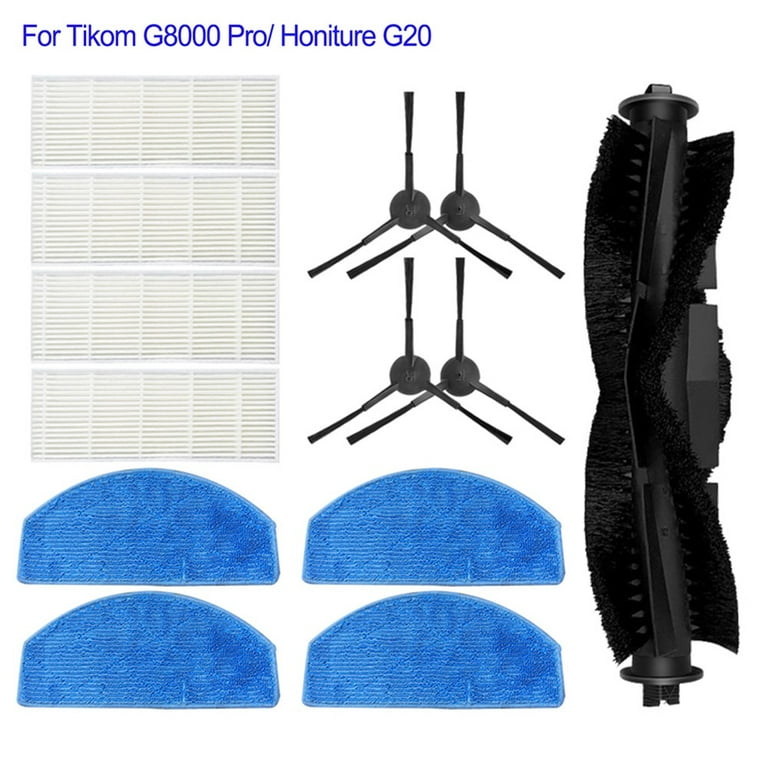 Fule for Tikom G8000 Pro/Honiture G20 Vacuum Accessories Roller Side Brush  Filter Kit