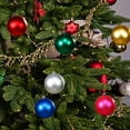 thumbnail image 2 of Christmas Ball Ornaments 1 Pcs - 6 inch Extra Large Shatterproof Christmas Balls, MattDecorations Indoor, Classic Holiday Hanging Ornaments for Xmas Tree, Wreath, Vines, Silver, 2 of 9