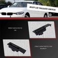 thumbnail image 2 of Boot Lid Tailgate Switch for BMW F10 F11 F48 F25 F26 F15 F16 7463161 Tailgate Trunk Lid Door Opening, 2 of 5