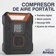 thumbnail image 2 of Arrancador de Bateria de Auto Autoluxe Compresor de aire portatil 12V, 2 of 6