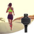 thumbnail image 2 of 1 Uds funda universal para brazalete soporte para teléfono móvil soporte para brazo de ejercicio para correr, entrenamientos de gimnasio gris oscuro, 2 of 7