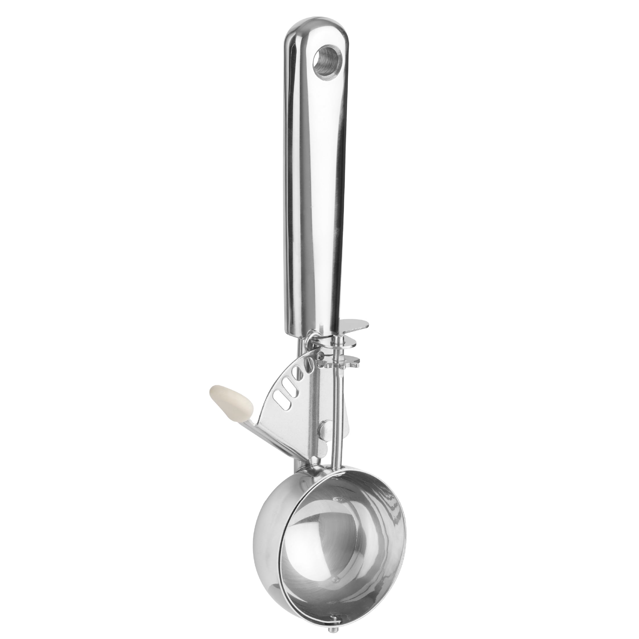 Mainstays Stainless Steel Ice Cream Scoop with Trigger Mechanism