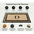 thumbnail image 7 of A1HC Natural Coir & Rubber Door Mat - 30"x 60", Hand-Flocked, Thick, Durable, Heavy-Duty, Indoor/Outdoor Doormat Monogrammed, 7 of 7