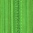thumbnail image 1 of Ahgly Company Indoor Square Abstract Green Modern Area Rugs, 6' Square, 1 of 4