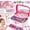 Pink Case, variant on HopeRock Girls Makeup Kit/Set with Unicorn Makeup Bag, 28-in-1 Little Girls Makeup Kit for Kids 4-8-12 Toys ,Pretend Princess Christmas/Birthday Gift for Kids Toddlers 4 5 6 7 8 9+ Years.
