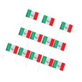 thumbnail image 1 of 12PCS Flag Flags Banner Hand Waving Mexico Pride Flag Flag National Pride Flag Mexico, 1 of 9