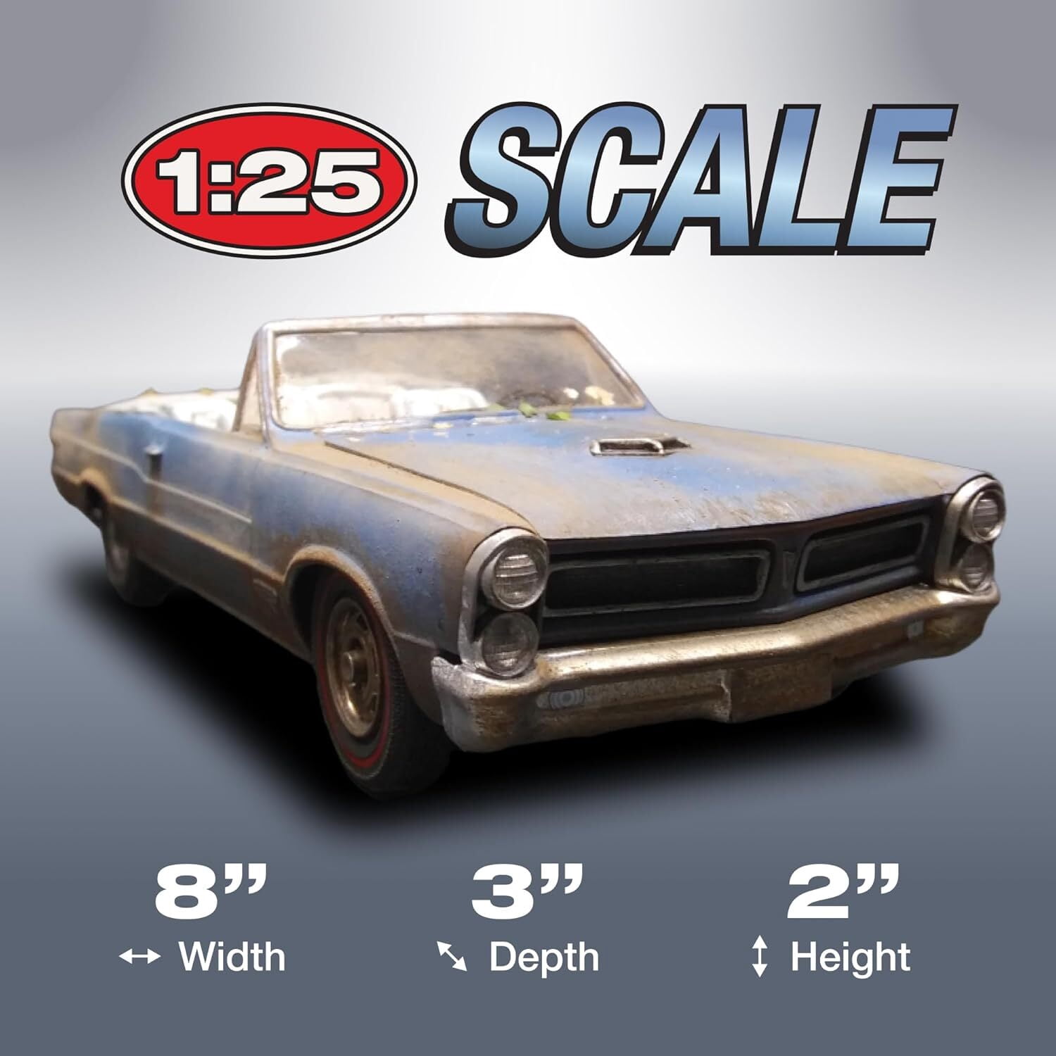 AMT 1965 Pontiac GTO 2T 1/25 Scale Model Kit