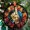 Finger Hand God1759, variant on Queen Honey Bee Suncatcher Indoor/Outdoor Stained Glass Window Hanging Handmade Stained Glass Suncatchers Decoration for Home Garden Christmas Party Wedding Housewarming Gifts,