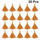 thumbnail image 3 of 20 Unids Accesorios de Borla Pendientes de Borla Colgantes Rectos Largos Suministros de Gota para Pendientes de Llavero DIY (Amarillo Barro), 3 of 5