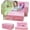 Pink Cloud, variant on LinkRomat Modular Kids Play Couch, Glow in The Dark Toddler Sofa Bed, 3-in-1 Convertible Furniture for Playrooms, Bedrooms, No Assembly Needed, multicolour