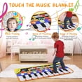 thumbnail image 2 of Couverture Musicale Amusante Jouet Musical Multifonctionnel pour Enfants Tapis Éducatif Musical, 2 of 5