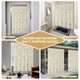 thumbnail image 5 of Yellow Wildflowers Shower Curtain - Water Repellent Fabric Shower Curtains Washable, Chic Floral Classic Botanical Decorative Polyester Cloth Bathroom Curtains Modern Bath Decor 36"x72", 5 of 8