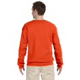thumbnail image 2 of Jerzees Adult NuBlend Crew Neck Sweatshirt, 3X, Burnt Orange, 2 of 3