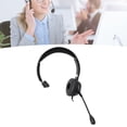 thumbnail image 1 of Casque de Service Client, Support Monaural USB vers USB C Réduction de Bruit Prise USB Casque Léger avec Micro pour Tablette, 1 of 7