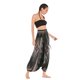 thumbnail image 4 of Pantalones de harén con estampado floral de mujer Pantalones de baile de yoga de cintura ajustada negro verde Sunnimix Pantalones de harén para mujeres, 4 of 8