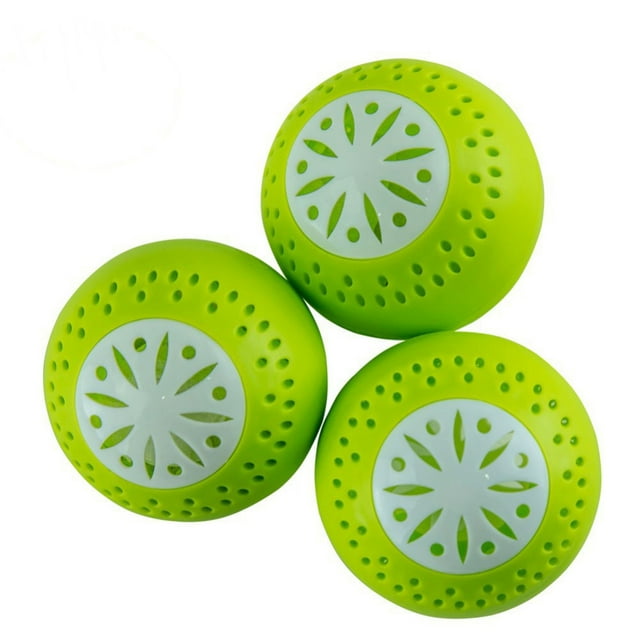 6-Pack Food Freshness Balls, Refrigerator Deodorizer with Activated Carbon, Extend Produce Freshness 3X Longer, Absorbs Odors Naturally, Kitchen Storage Essential