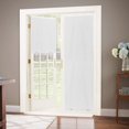 thumbnail image 1 of SDOTXA Rideau de Porte 100 % Occultant Sans Outils Ni Perçage Stores Sans Cordon pour Fenêtres Isolation Thermique Protection UV Intimité Rideaux de Fenêtre pour Porte-Fenêtre Porte d'Entrée (26‘‘L x 68‘‘H Blanc, 1 of 5