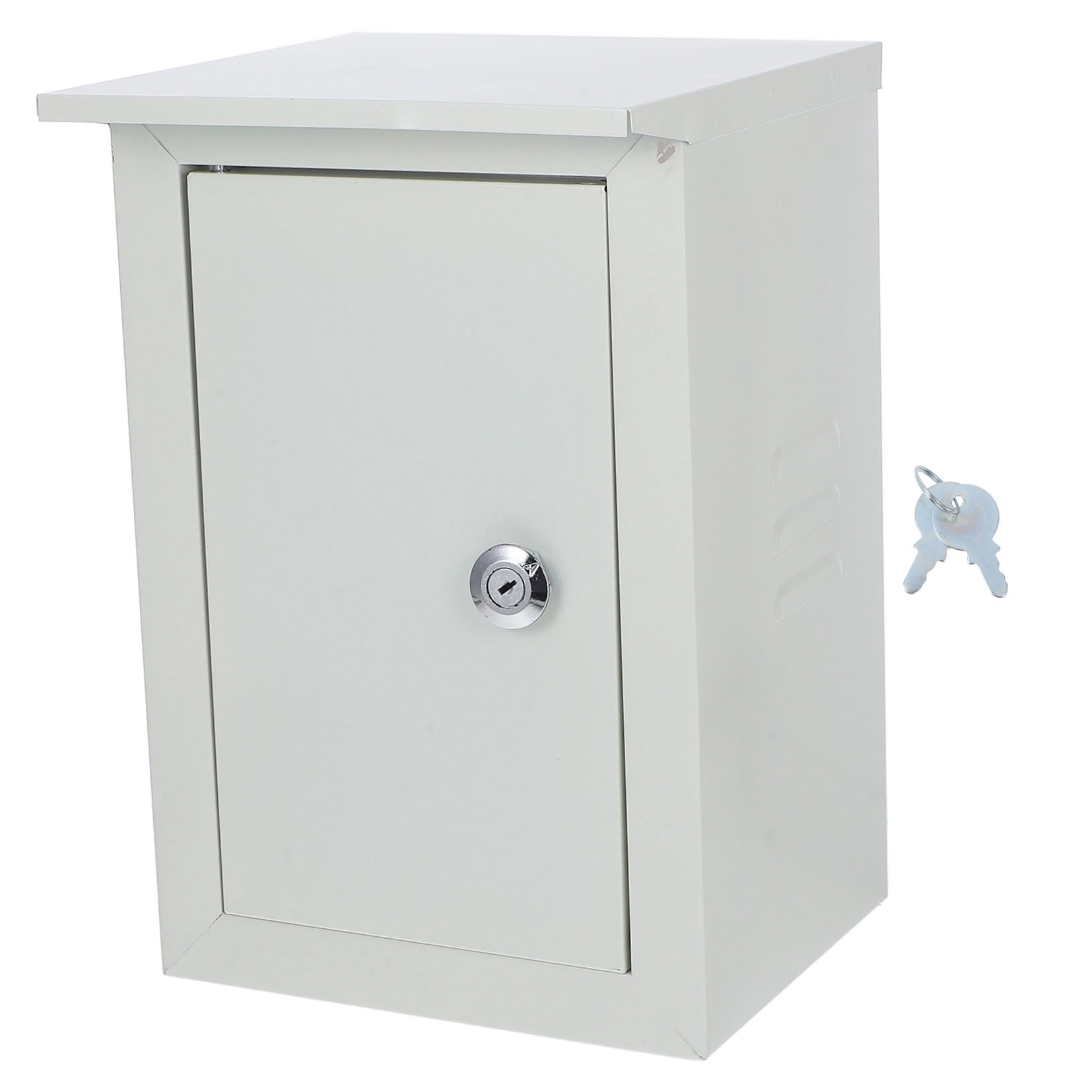 Hemobllo Weatherproof Metal Outdoor Junction Box with Large Capacity for Electrical Wiring and Home Use
