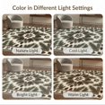thumbnail image 7 of ODIKA 2'x3' Washable Throw Rug Non-Slip, Low Profile, Flatwoven, Easy Care Vintage Woodland Distressed Wildlife Border Motifs Cabin Print Refined for Hallway, Study Room, 7 of 7