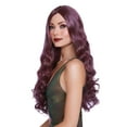 thumbnail image 2 of Wig Long Curly Light Plum/Burg, 2 of 2