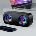 thumbnail image 1 of Mini altavoz de escritorio con cable que se puede conectar a computadoras de escritorio, sistemas de audio, portátiles y teléfonos móviles. Altavoces Bluetooth., 1 of 8