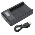 thumbnail image 3 of Cargador de Batería Portátil ANGGREK para Cámara LP E6 Pantalla de Carga LCD Negro, 3 of 8