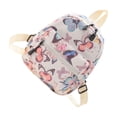 thumbnail image 2 of relayinert Lightweight Nylon Women Backpack Travel Daypack With Adjustable Strap And Front Pocket For Essentials Women Daypack Colorful Butterfly 18x9x23cm, 2 of 6
