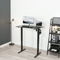thumbnail image 2 of VIVO Black Electric 40" x 24" Sit Stand Desk, Height Adjustable Workstation, 2 of 8