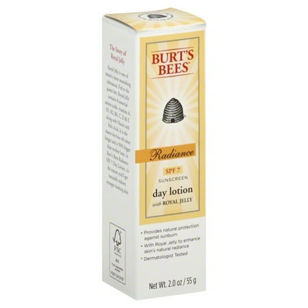 Burt's Bees Radiance Day Lotion SPF 7, 2 Ounces