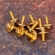 thumbnail image 5 of Tornillo dorado, kit de batería de 10 piezas, kit de tambor de oído, tornillos, accesorios de batería probados y confiables, 5 of 8