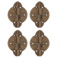 thumbnail image 1 of BRIGHTFUFU 4Ud Bisagras Metálicas En Latón Para Reparación Y Manualidades En Cajas De Madera Doradas, 1 of 8
