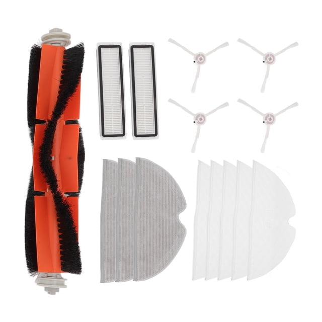 Sweeping Robot Accessories Kit Main Brush Filter Side Brush Duster Cloth Replacement for Xiaomi Dreame L10 Pro