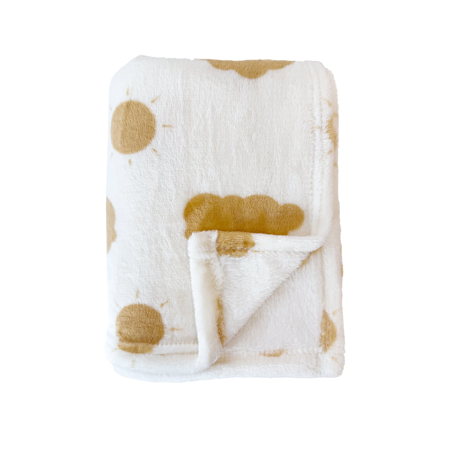 Parent's Choice 2-Piece Polyester Baby Blanket & Lion Plush Toy Set, Yellow, 30 in x 40 in