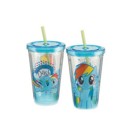 UPC 733966083069 product image for My Little Pony 18 Oz Acrylic Travel Cup Dash (Vandor, Llc) | upcitemdb.com