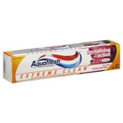 Aquafresh Extreme Clean Freshening Action Toothpaste, 5.6 oz